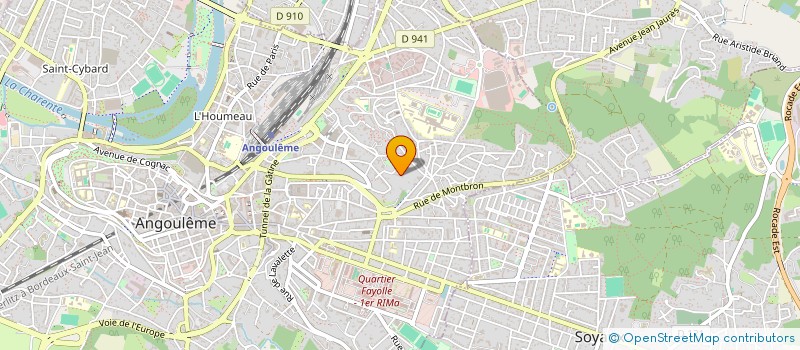 localisation de l'entreprise MONSIEUR YUSEIN SEFA à ANGOULEME
