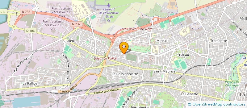 localisation de l'entreprise MONSIEUR YUSSUF HASSAN IBRAHIM  LA ROCHELLE