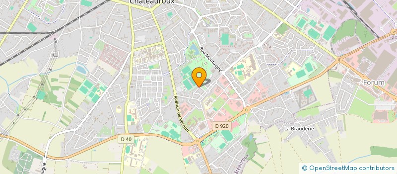localisation de l'entreprise MONSIEUR YUSUF CAN à CHATEAUROUX