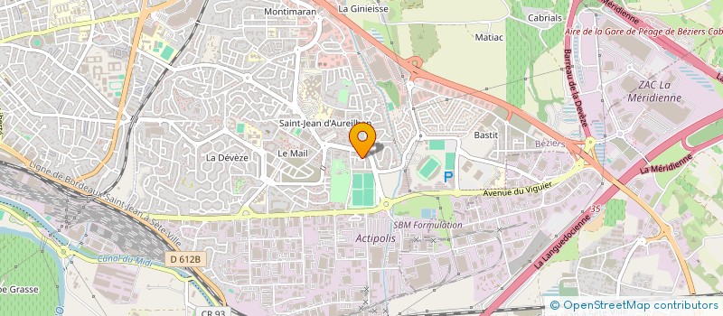 localisation de l'entreprise MONSIEUR YUSUF CENGIZ  BEZIERS