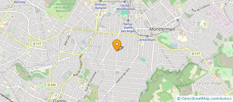 localisation de l'entreprise MONSIEUR YUSUF CUBAN  MONTFERMEIL