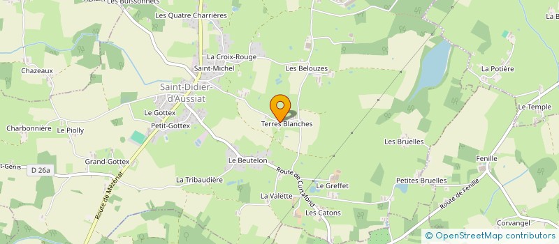 localisation de l'entreprise MONSIEUR YUSUF DELIBAS  SAINT-DIDIER-D'AUSSIAT