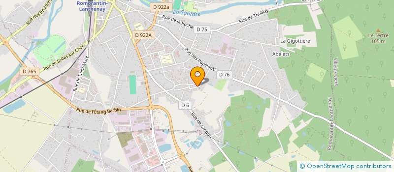 localisation de l'entreprise MONSIEUR YUSUF DUMLU  ROMORANTIN-LANTHENAY