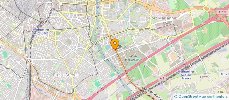 localisation de l'entreprise MONSIEUR YUSUF ELPE à MONTPELLIER