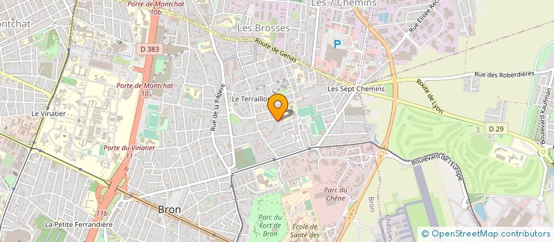 localisation de l'entreprise MONSIEUR YUSUF ERKEN à BRON