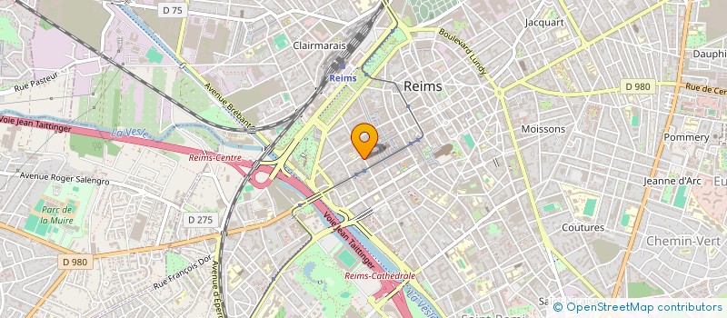 localisation de l'entreprise MONSIEUR YUSUF GULER  REIMS