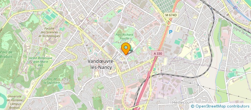 localisation de l'entreprise MONSIEUR YUSUF GUZEL  VANDUVRE-LES-NANCY