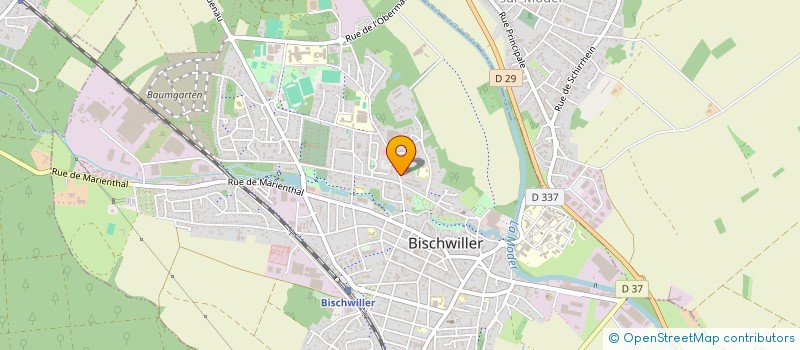 localisation de l'entreprise MONSIEUR YUSUF HIRKA  BISCHWILLER