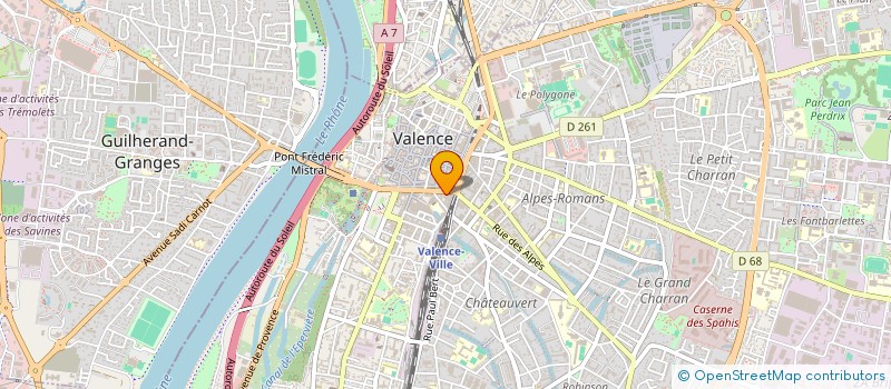 localisation de l'entreprise MONSIEUR YUSUF KAMARA  VALENCE