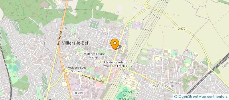 localisation de l'entreprise MONSIEUR YUSUF KAPUSUZ  VILLIERS-LE-BEL