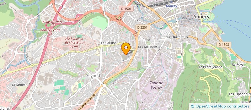 localisation de l'entreprise MONSIEUR YUSUF KOCAK à ANNECY