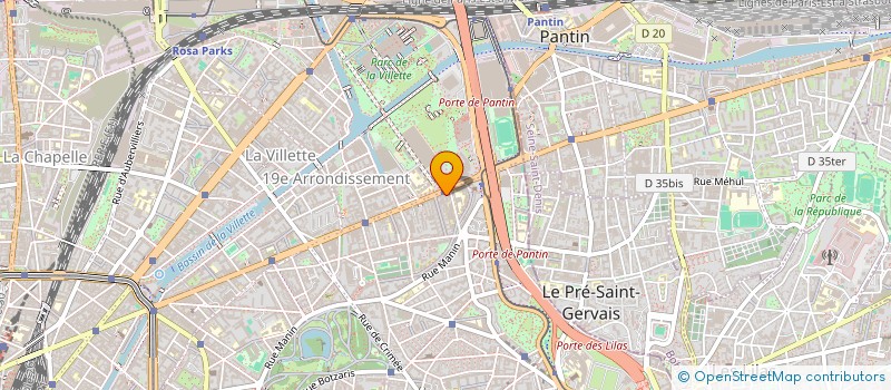 localisation de l'entreprise MONSIEUR YUSUF MANGA ABDUL SAMAD  PARIS