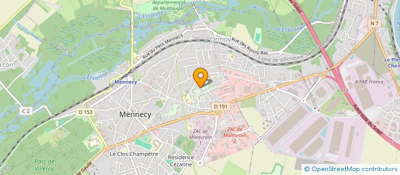 localisation de l'entreprise MONSIEUR YUSUF MURAT à MENNECY