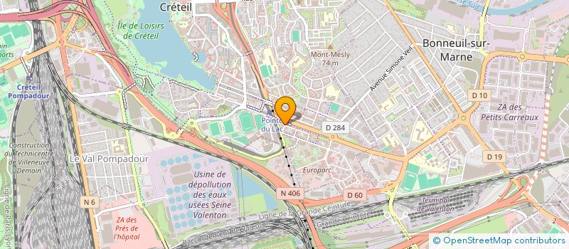 localisation de l'entreprise MONSIEUR YUSUF OZEN  CRETEIL