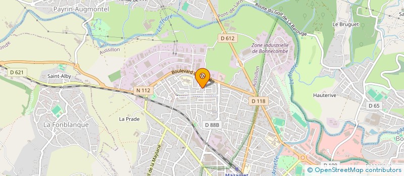 localisation de l'entreprise MONSIEUR YUSUF SANCAK à AUSSILLON