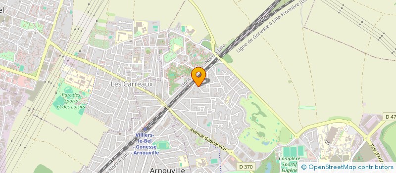 localisation de l'entreprise MONSIEUR YUSUF SANCAR à GONESSE