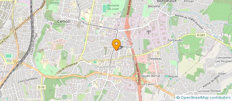 localisation de l'entreprise MONSIEUR YUSUF TASIM  CENON