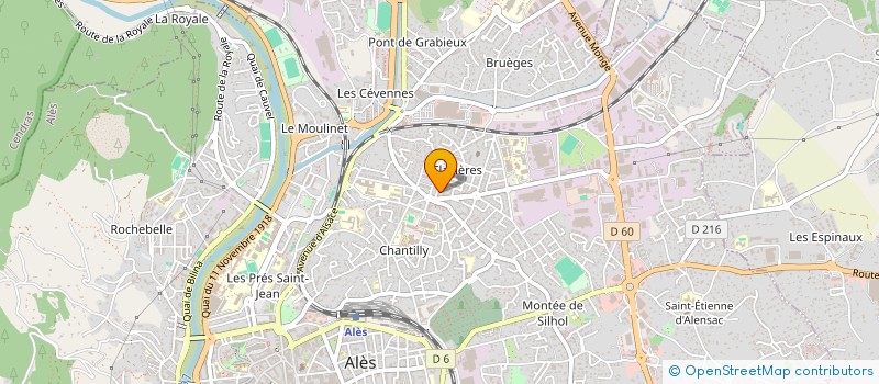 localisation de l'entreprise MONSIEUR YUSUF TEMUR à ALES