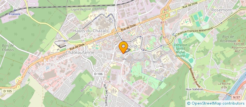 localisation de l'entreprise MONSIEUR YUSUF UGURLU à BESANCON