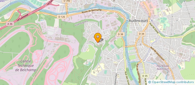 localisation de l'entreprise MONSIEUR YUSUF YILDIRIM à VALENTIGNEY