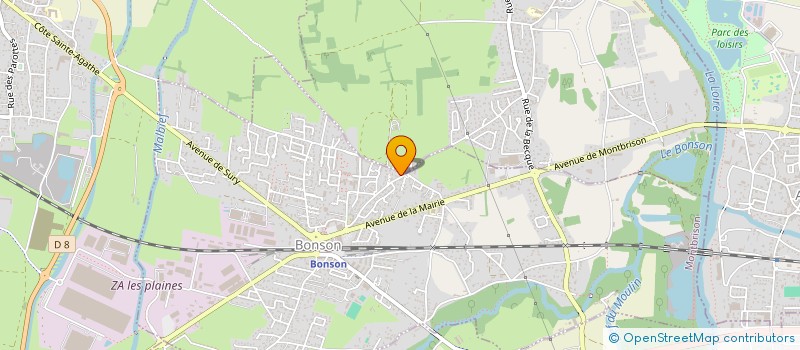 localisation de l'entreprise MONSIEUR YUSUF YILDIRIM  BONSON