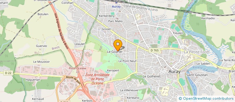 localisation de l'entreprise MONSIEUR YUSUF YILDIZ à AURAY