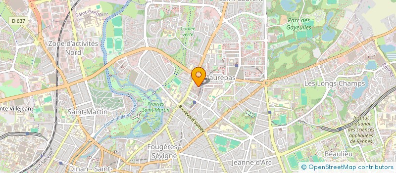 localisation de l'entreprise MONSIEUR YUSUFA DABO  RENNES