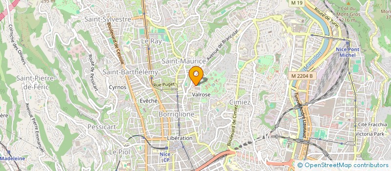 localisation de l'entreprise MONSIEUR YUSUFJON NURALIEV  NICE