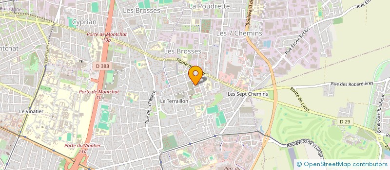 localisation de l'entreprise MONSIEUR YUSUP IRISBIYEV à BRON