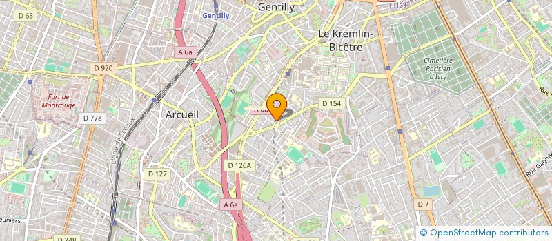 localisation de l'entreprise MONSIEUR YUSUPHA JAWUNEH  LE KREMLIN-BICETRE