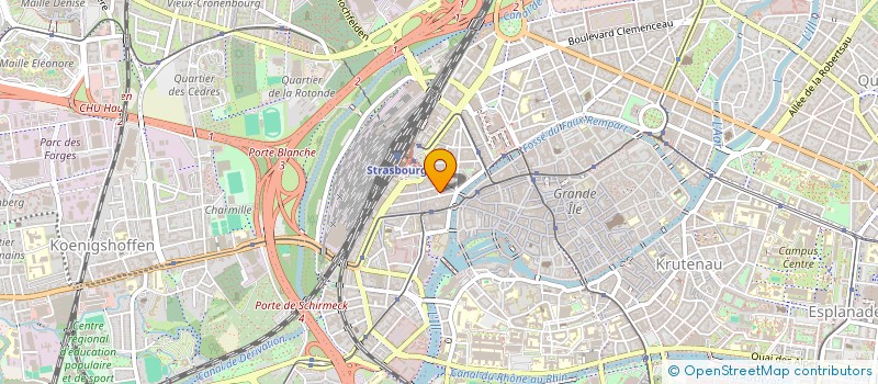 localisation de l'entreprise MONSIEUR YUTIAN JIA à STRASBOURG