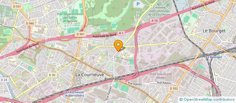 localisation de l'entreprise MONSIEUR YUVEN SAHNOUN à LA COURNEUVE
