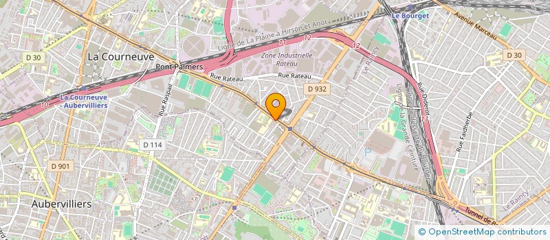 localisation de l'entreprise MONSIEUR YUYOU CHENG à LA COURNEUVE