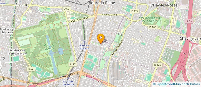 localisation de l'entreprise MONSIEUR YUZAF KHSHANOUSKI à ANTONY