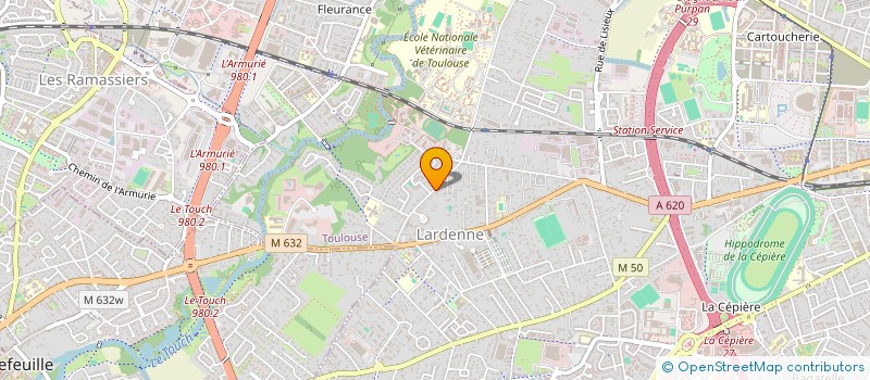 localisation de l'entreprise MONSIEUR YVAIN BERRY  TOULOUSE