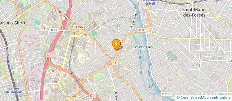 localisation de l'entreprise MONSIEUR YVAIN GARDE  CRETEIL