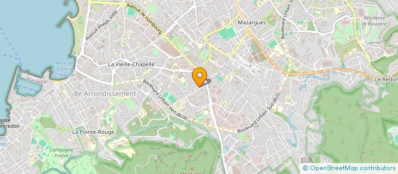localisation de l'entreprise MONSIEUR YVAIN MAUNIER à MARSEILLE