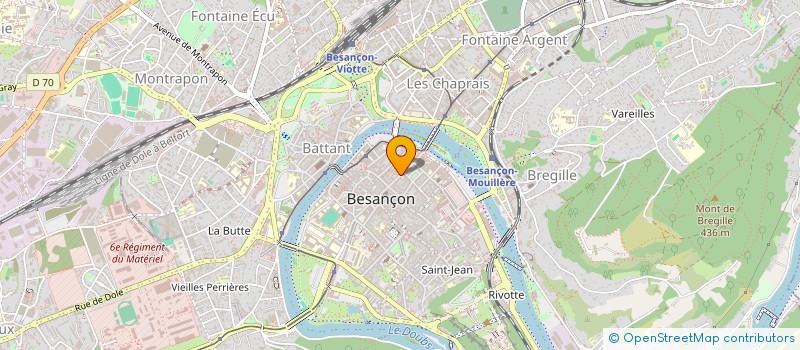 localisation de l'entreprise MONSIEUR YVAIN REYDY à BESANCON