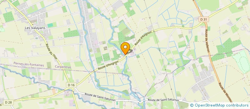 localisation de l'entreprise MONSIEUR YVAIN SIMON à PERNES-LES-FONTAINES