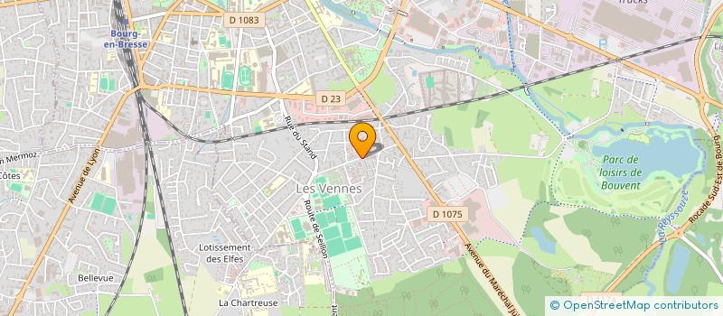 localisation de l'entreprise MONSIEUR YVAN ABONDO OBIANG à BOURG-EN-BRESSE