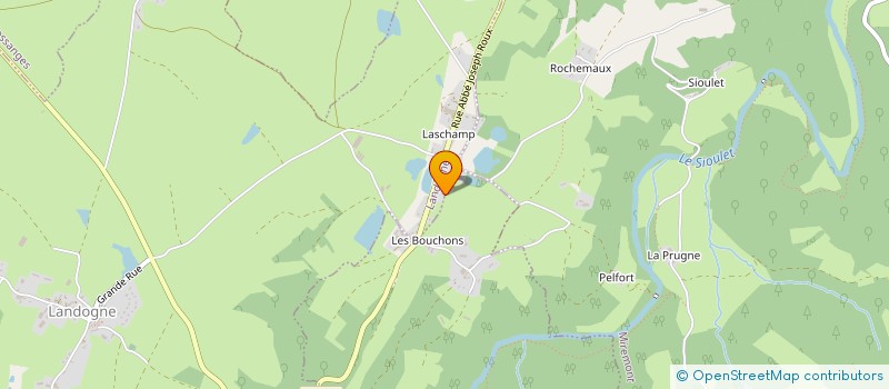 localisation de l'entreprise MONSIEUR YVAN ARNAUD  LANDOGNE