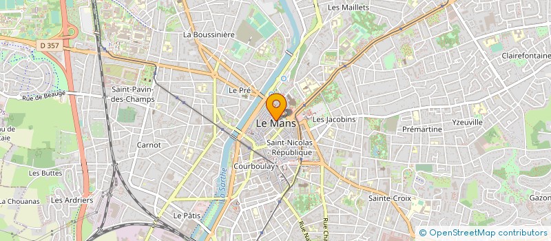 localisation de l'entreprise MONSIEUR YVAN ARNAULT à LE MANS