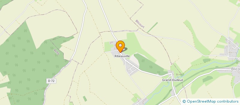 localisation de l'entreprise MONSIEUR YVAN BAJOR  OUDEUIL