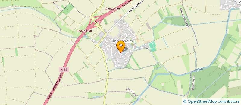 localisation de l'entreprise MONSIEUR YVAN BOISIER  INNENHEIM