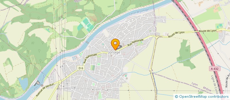 localisation de l'entreprise MONSIEUR YVAN CABUT  JONAGE