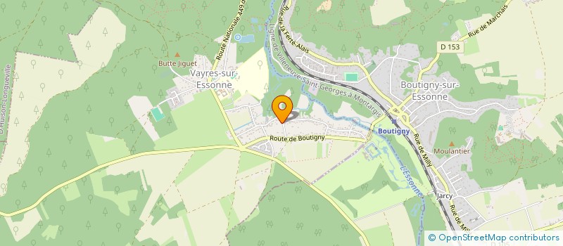 localisation de l'entreprise MONSIEUR YVAN CAILLOU  VAYRES-SUR-ESSONNE