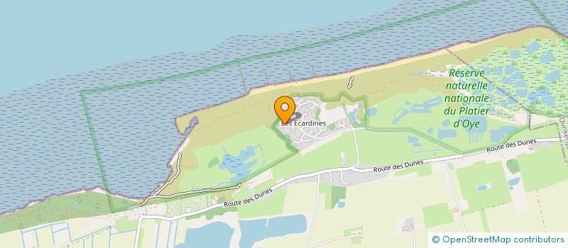 localisation de l'entreprise MONSIEUR YVAN CARLIER  OYE-PLAGE