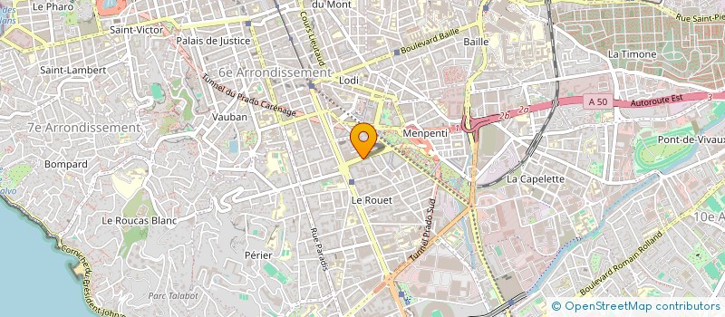 localisation de l'entreprise MONSIEUR YVAN CATTANE à MARSEILLE