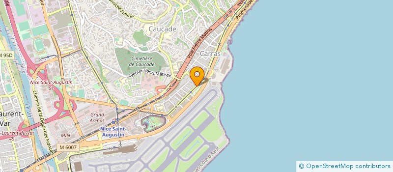 localisation de l'entreprise MONSIEUR YVAN CHASSARD à NICE