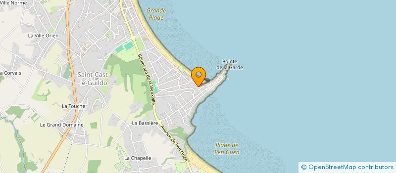 localisation de l'entreprise MONSIEUR YVAN CHEVALIER  SAINT-CAST-LE-GUILDO